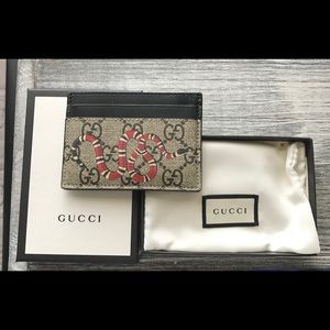 Gucci Kingsnake Cardholder